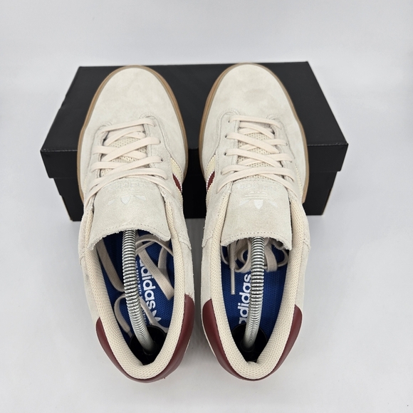 adidas Matchbreak Super Wonder White Preloved Ruby Gum Men's Shoes Size 9.5 New - Picture 5 of 8